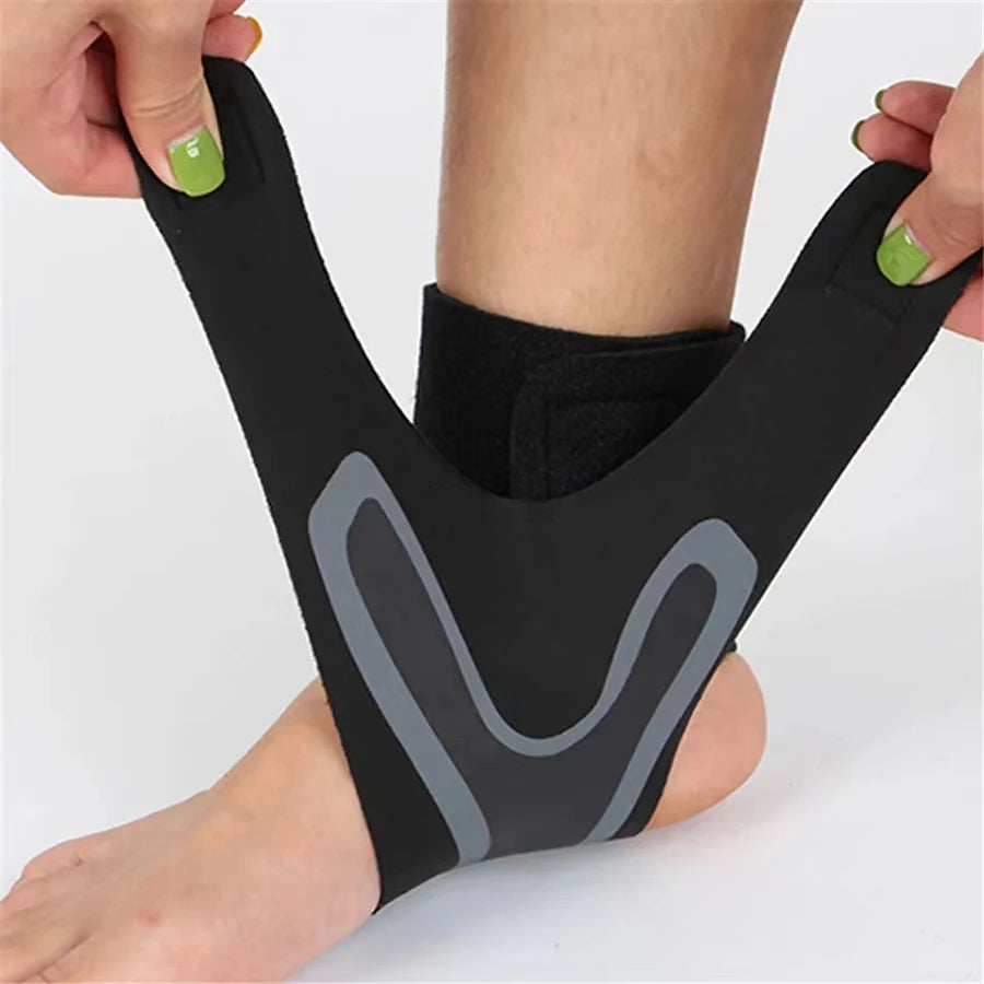 Ankle Brace Support Compression Sleeve Breathable Running Foot Bandage Football Cycling Protective Wrap Sport Socks