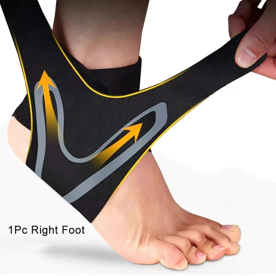 Ankle Brace Support Compression Sleeve Breathable Running Foot Bandage Football Cycling Protective Wrap Sport Socks