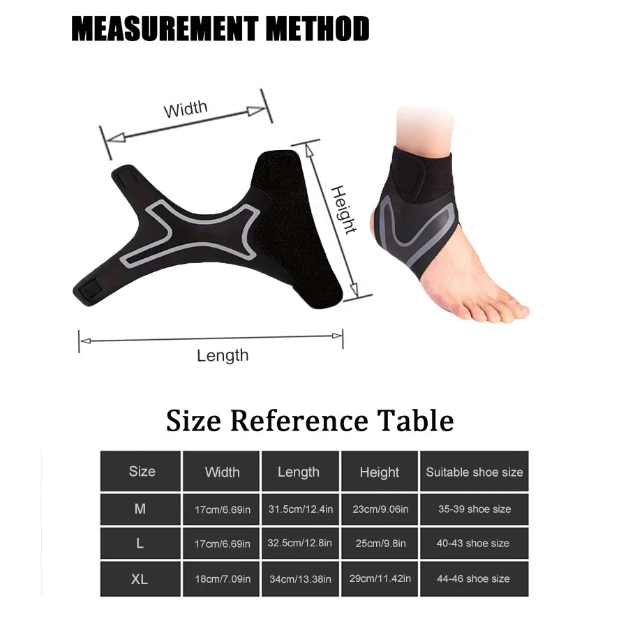 Ankle Brace Support Compression Sleeve Breathable Running Foot Bandage Football Cycling Protective Wrap Sport Socks